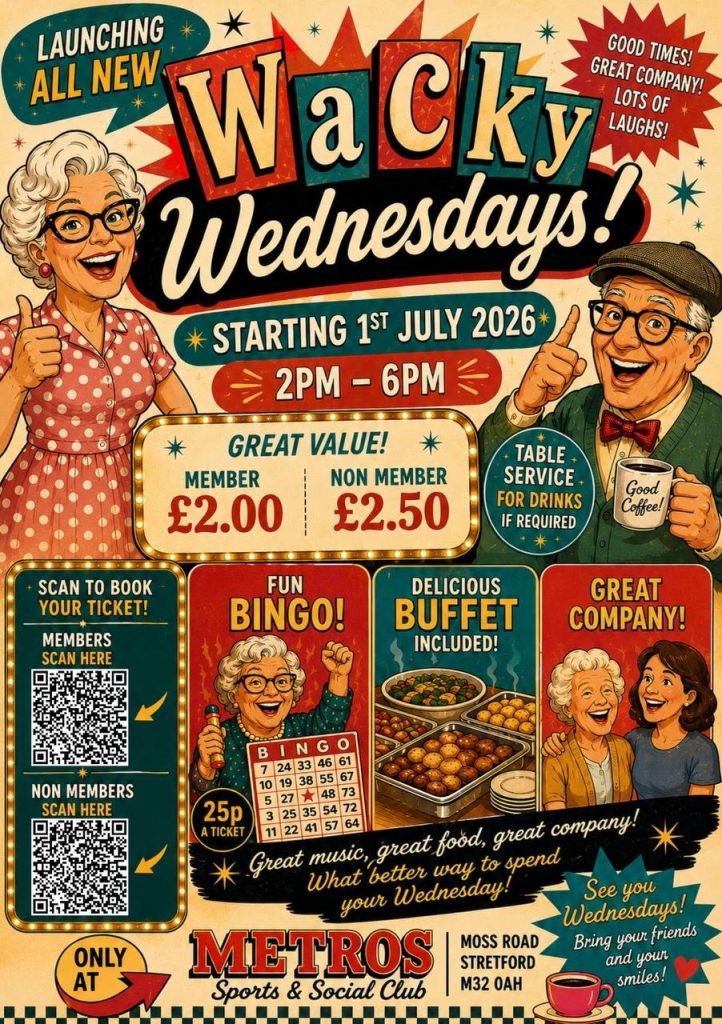 Wacky Wednesdays — Starting 1st July 2026